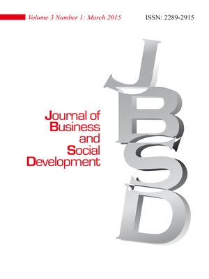cover image of Journal of Business and Social Development (JBSD) Vol.3 No.1